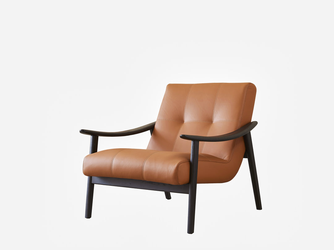 Dan Genuine Leather Armchair