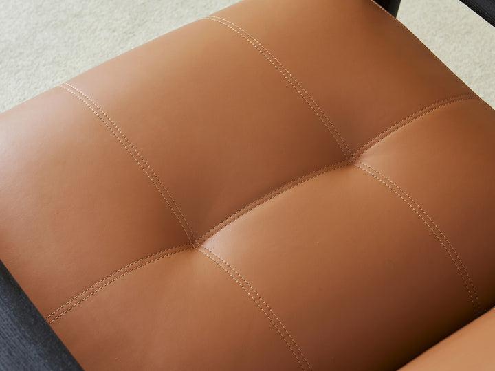 Dan Genuine Leather Armchair