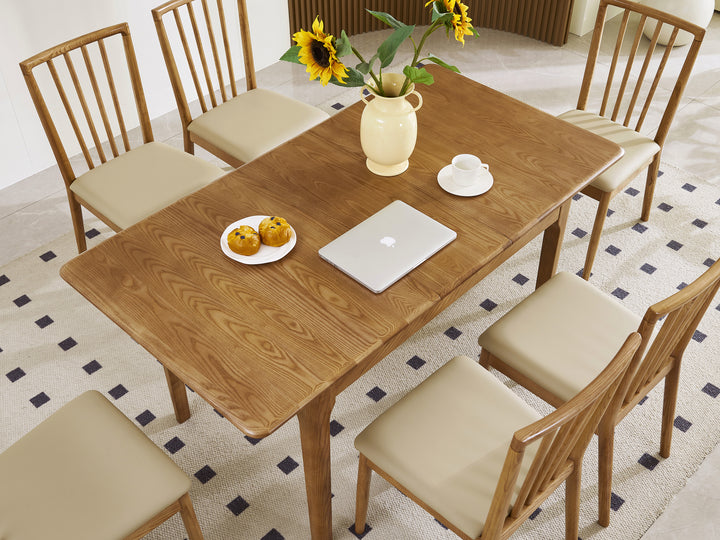 Natural Dan Larsen Extendable Dining Table