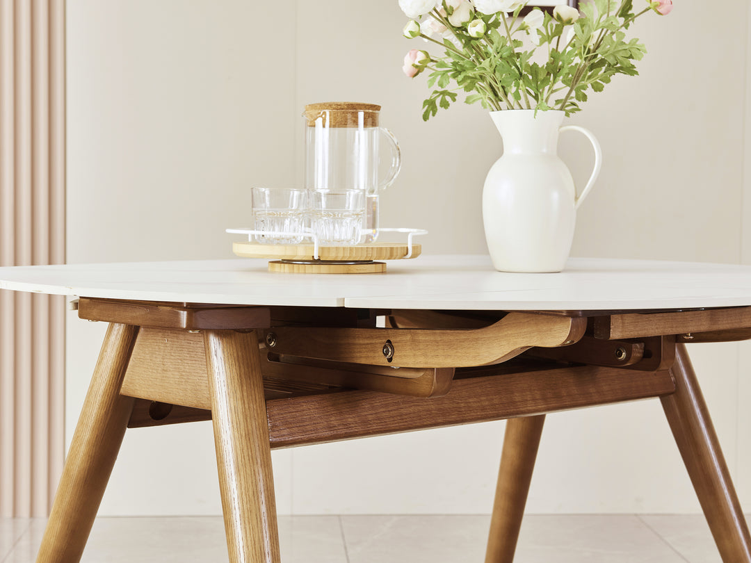 Nicola Extendable Oak Timber Table