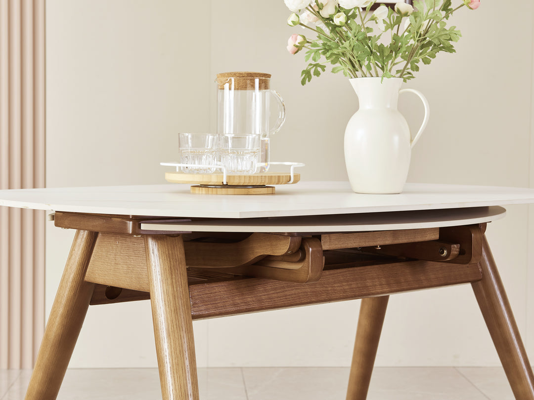 Nicola Extendable Oak Timber Table