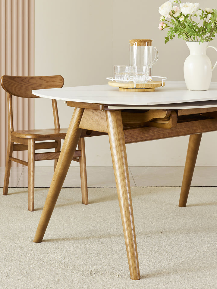 Nicola Extendable Oak Timber Table