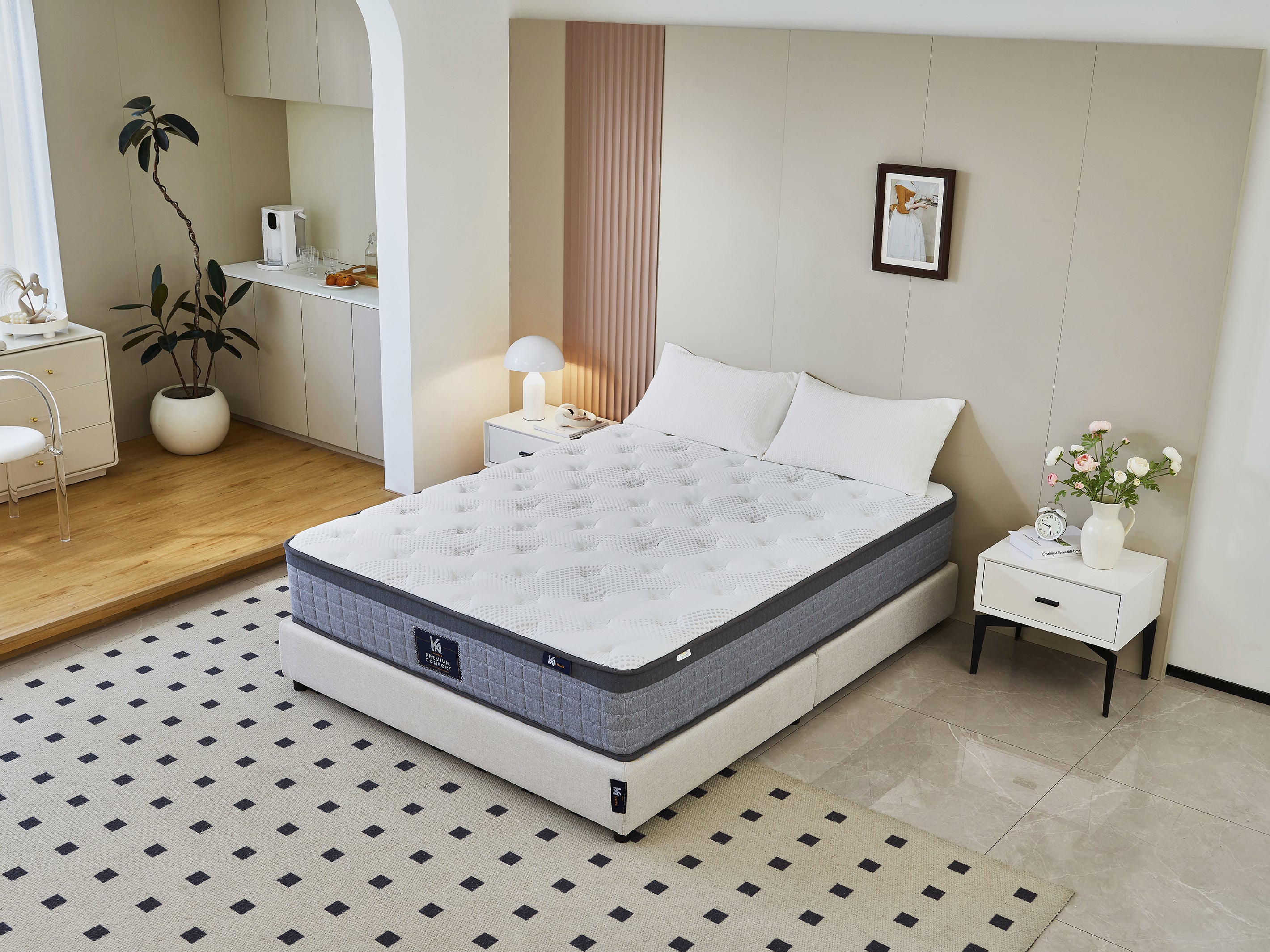 Back spring bed sales
