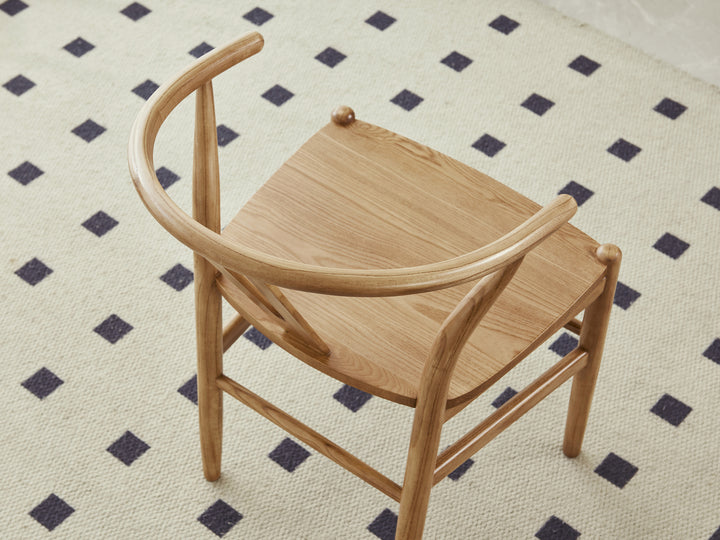 Wishbone Replica Oak Dining Chair (Set of 2)